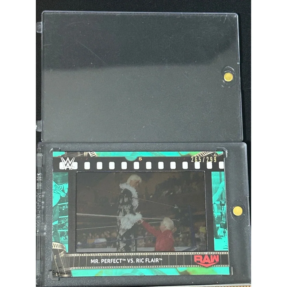 WWE Raw‎ Mr Perfect vs Ric Flair 265/299 Limited Edition Trading Card
